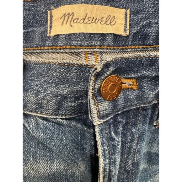 Madewell The Perfect Vintage Jean Women's Size 26 Distressed Denim High Rise - Picture 8 of 9